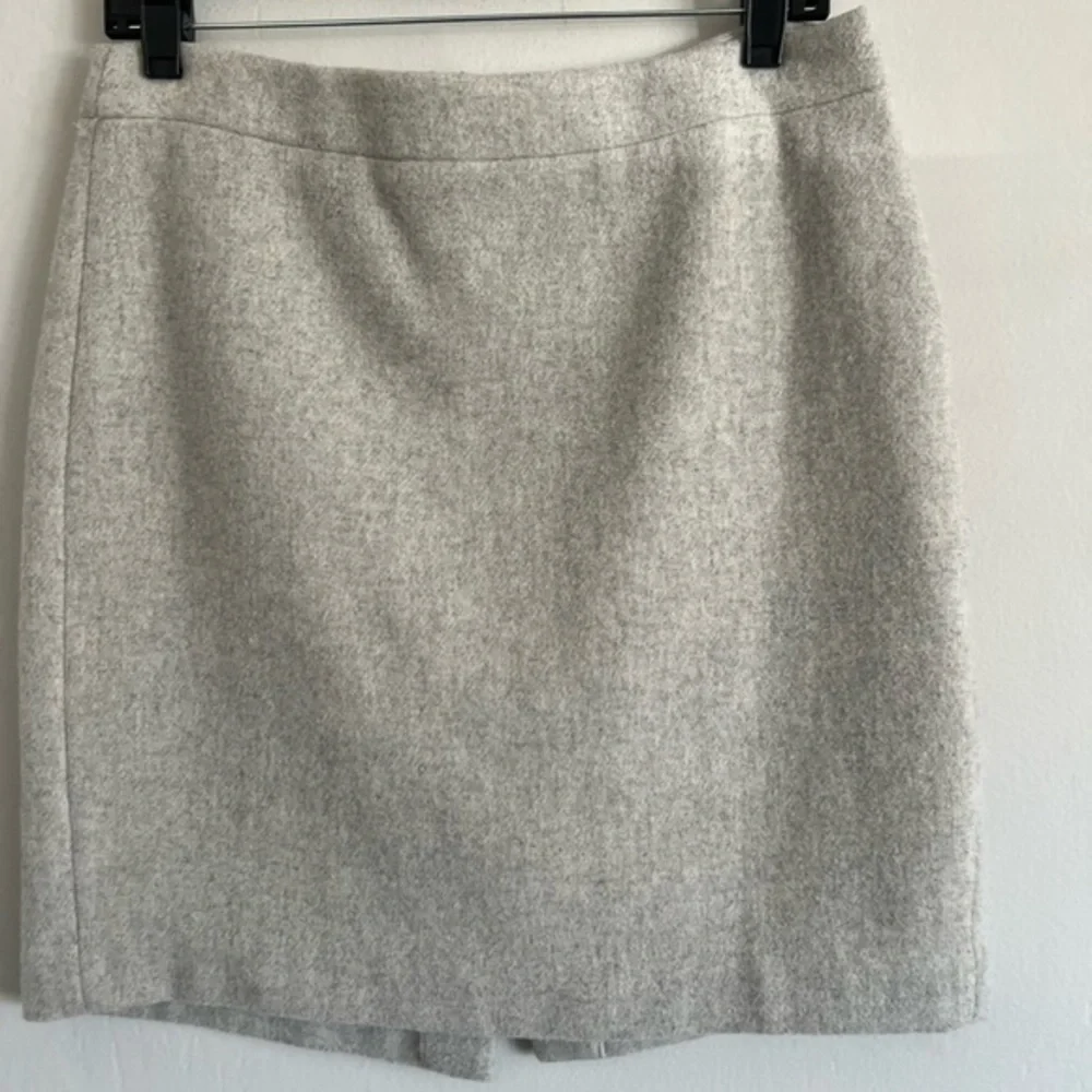 J. Crew Wool Mini Pencil Skirt Sz 8P